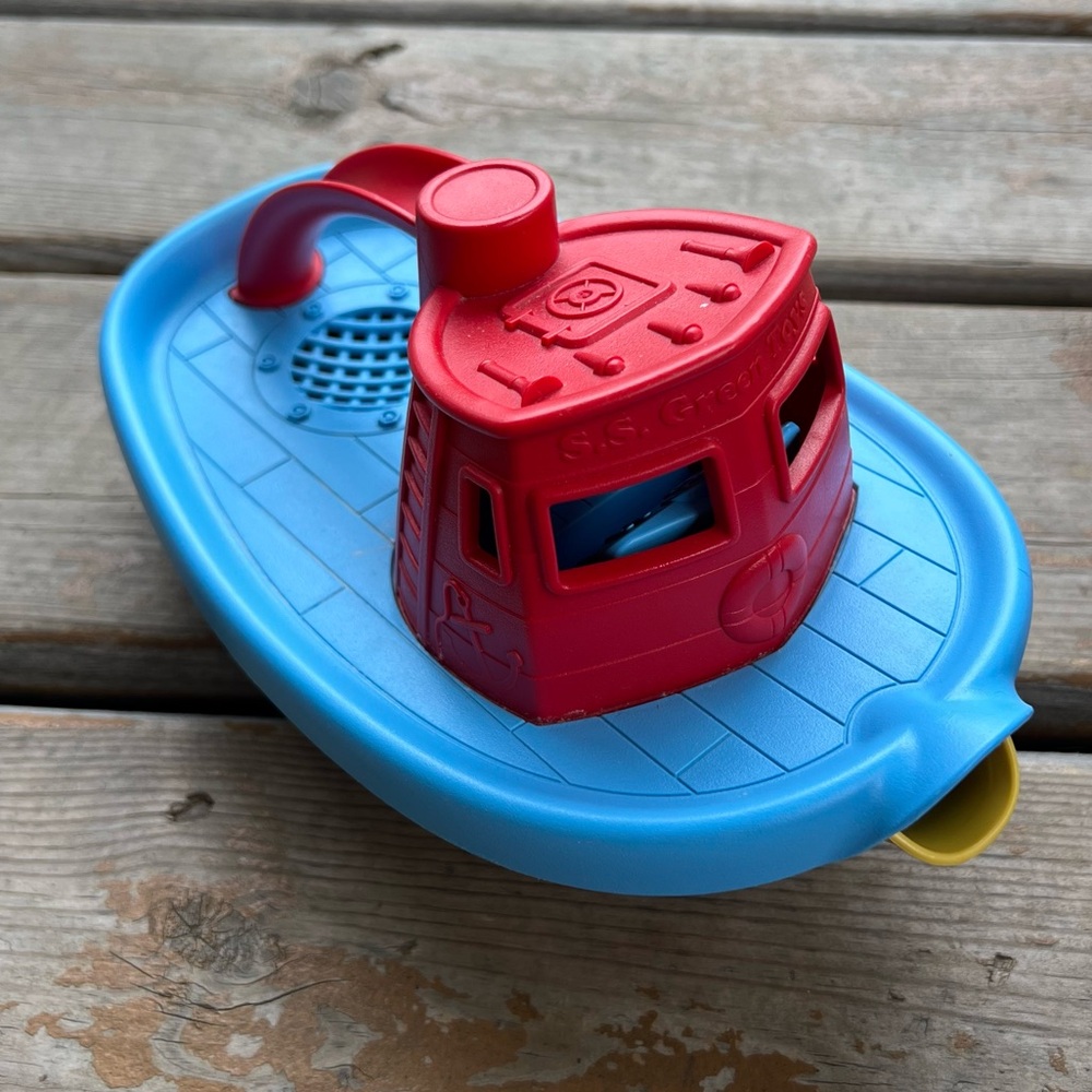 Green Toys Tugboat Bath Toy